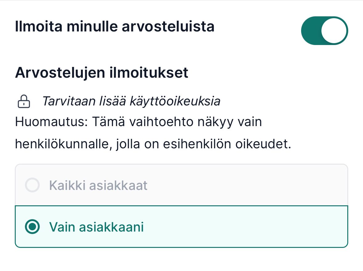 Go ilmoitukset, arvostelut raj. oikeudet.jpg