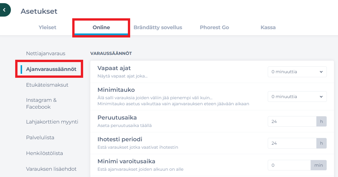 Asetukset - Online - Ajanvaraussäännöt.png
