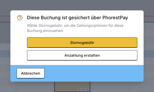 PhorestPay Stornogebühr oder Anzahlung erstatten.png