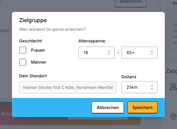 Zieloptionen