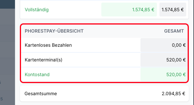 PhorestPay Übersicht.png