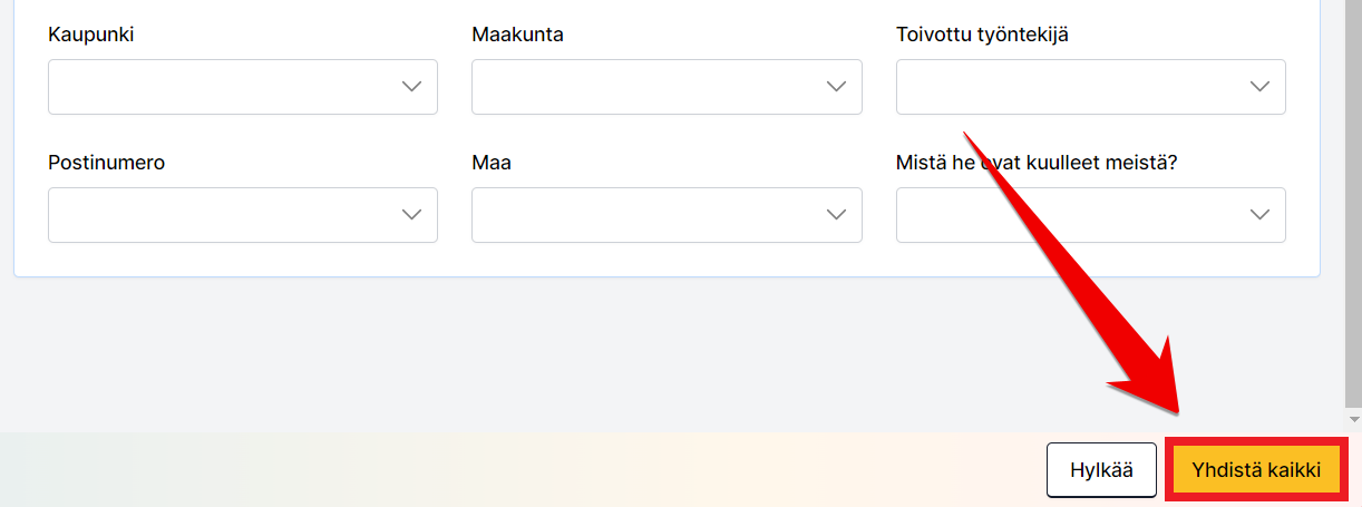 Asiakkaiden yhdistäminen - Yhdistä kaikki.png