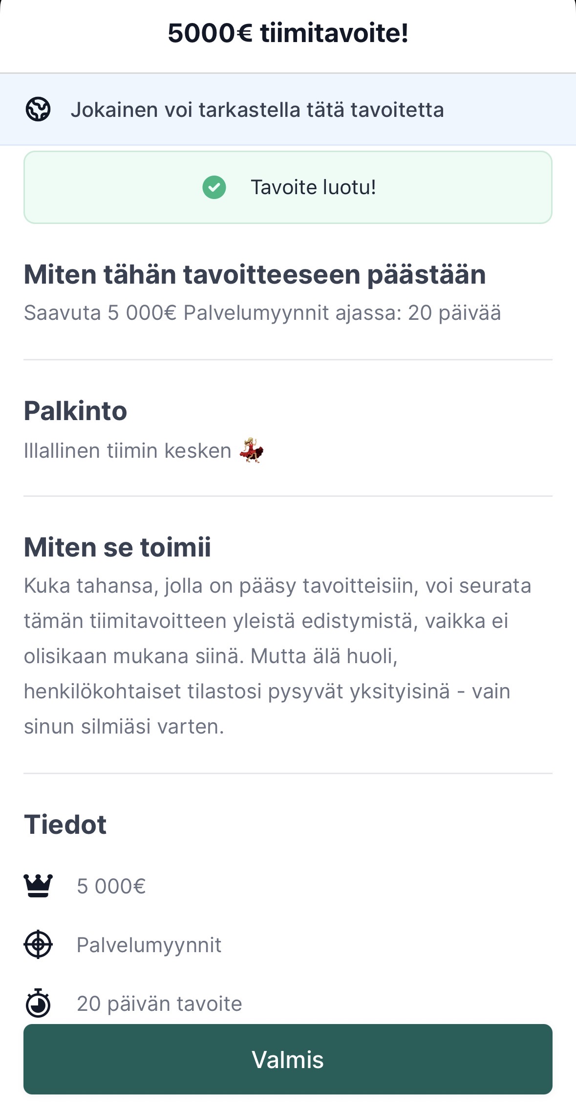 Go - Tiimitavoite luotu.jpeg