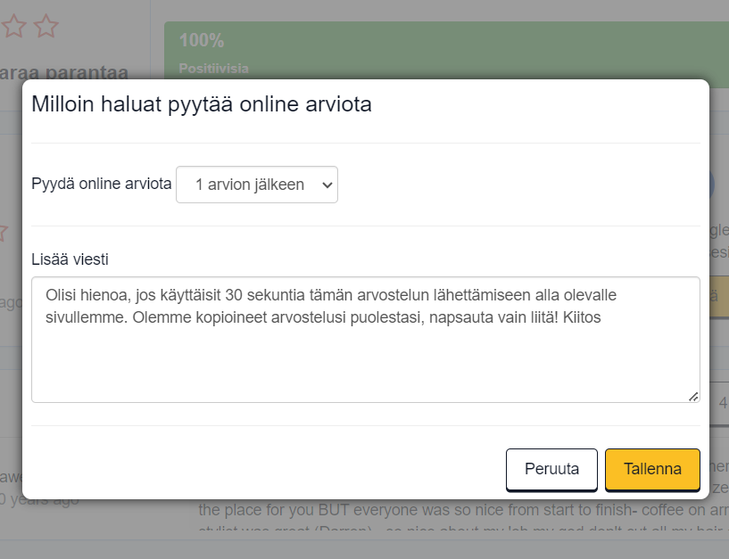 Online Arviot - Arvioviesti muokkaus.png