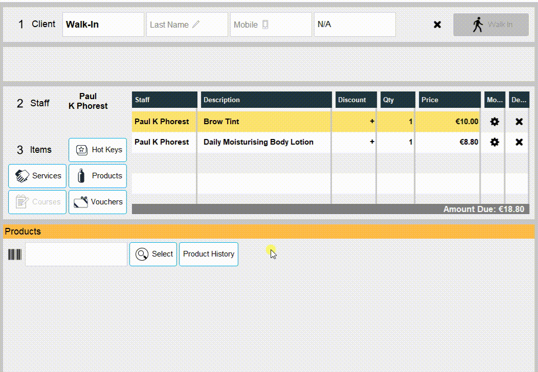 How Do I Amend The Price Of A Product Or Service At Point Of Sale 